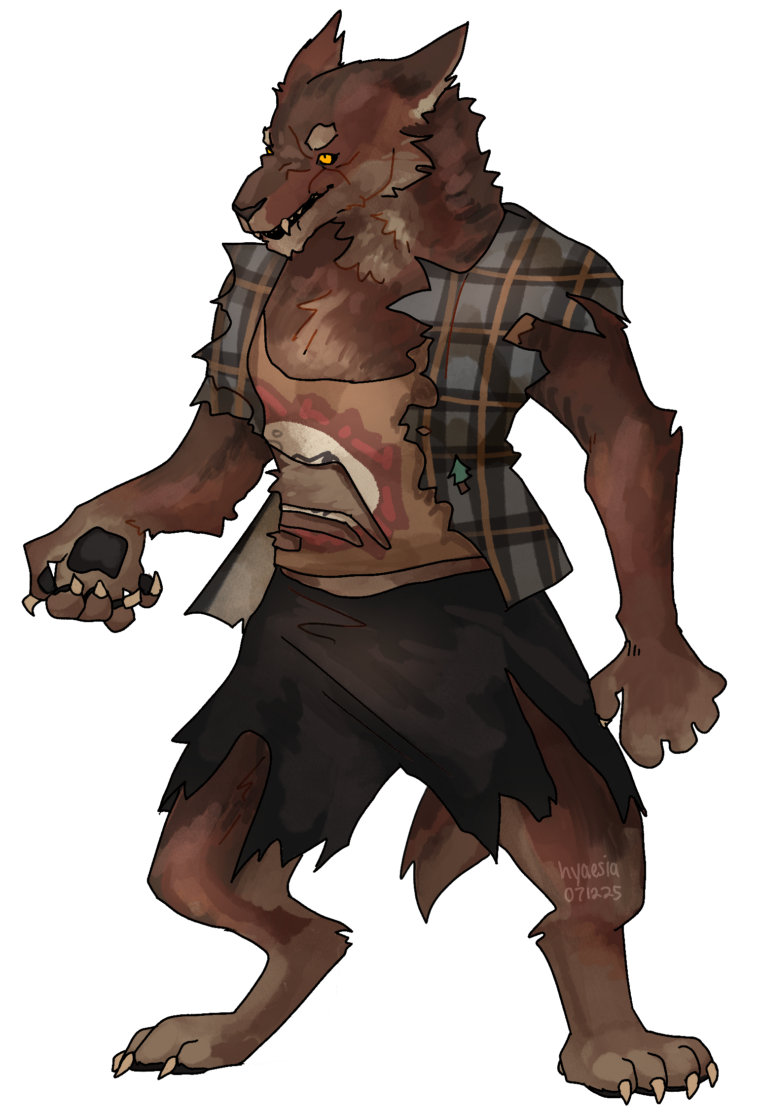 Doba Basilio's fullbody character art