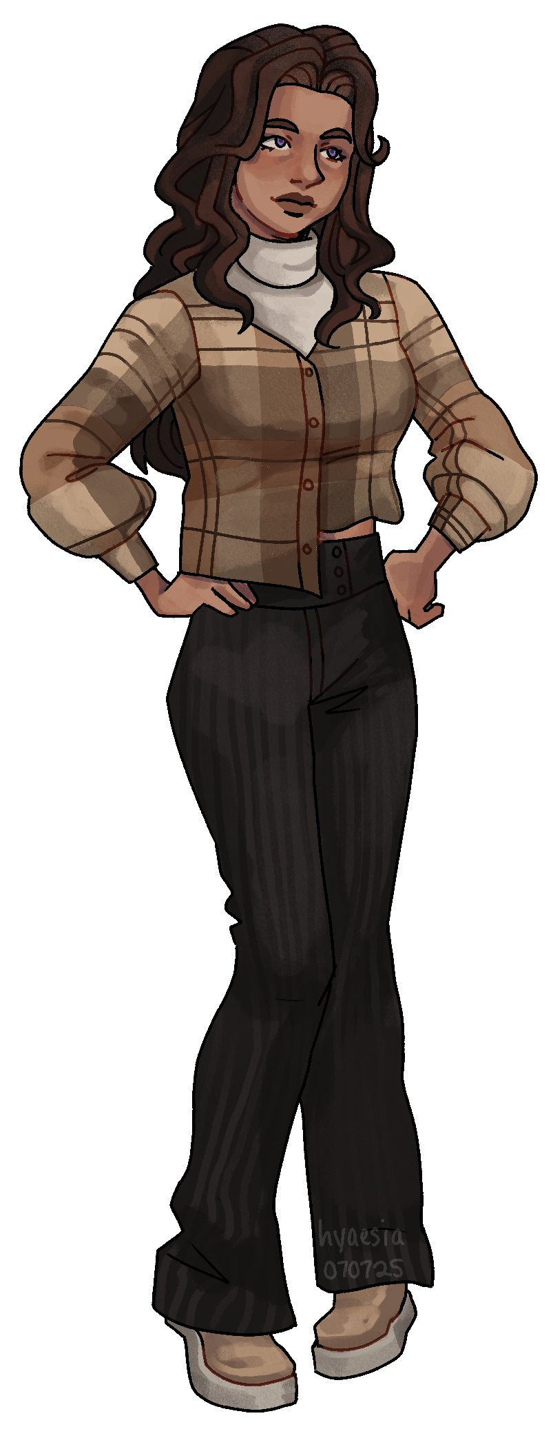 Elmira Basilio's fullbody character art