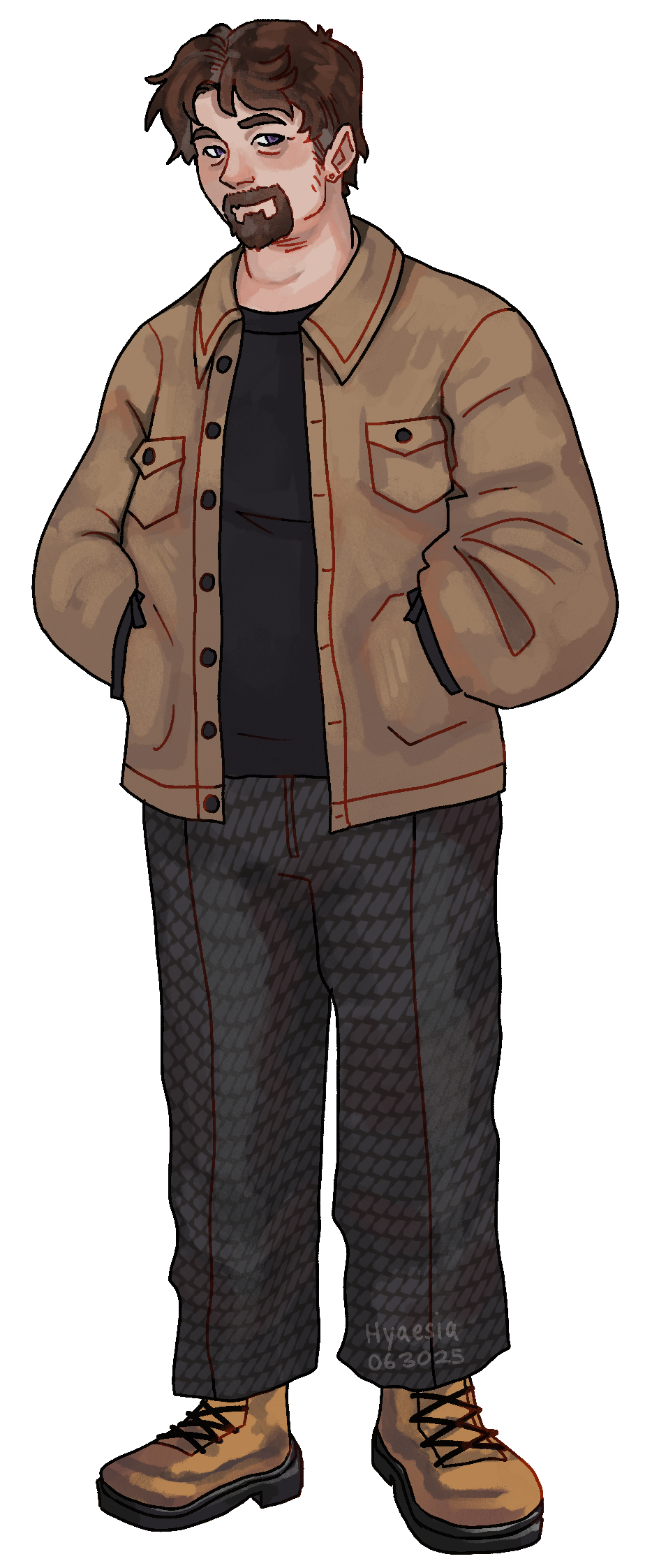 Miguel Basilio's fullbody character art