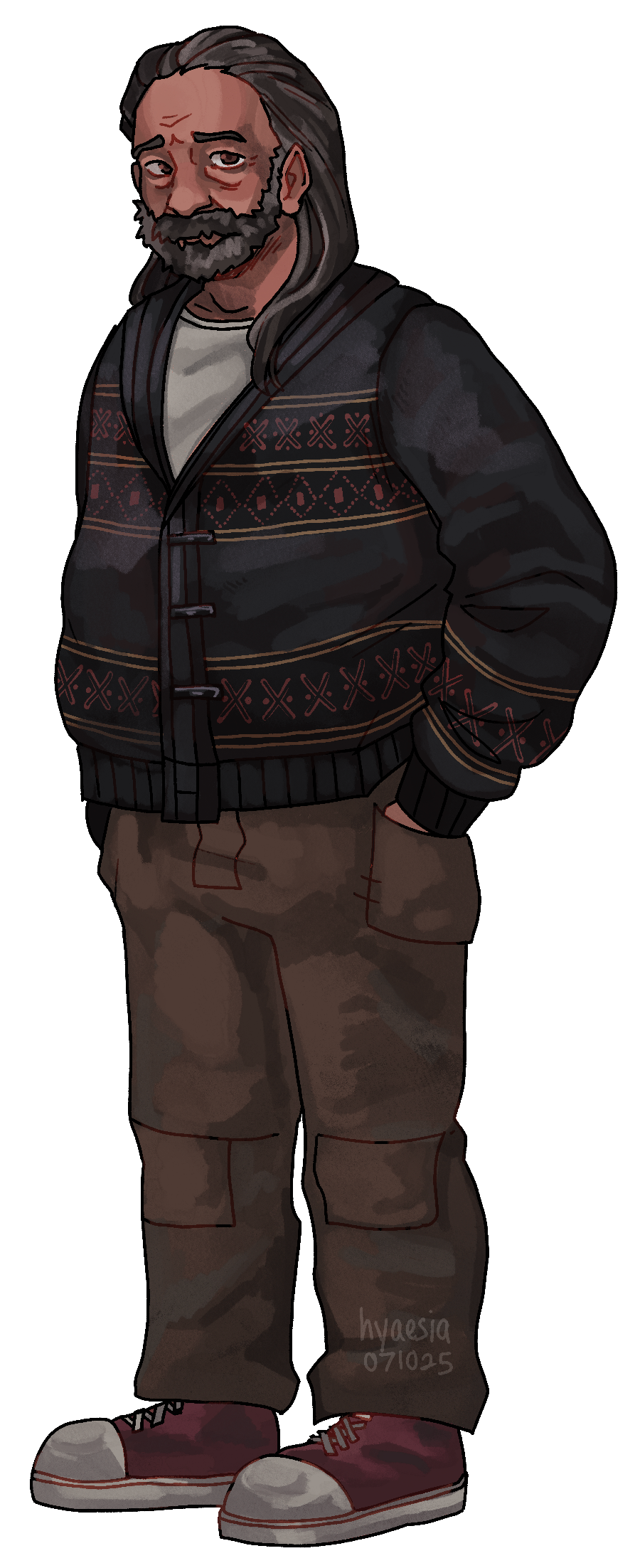 Salim Basilio's fullbody character art