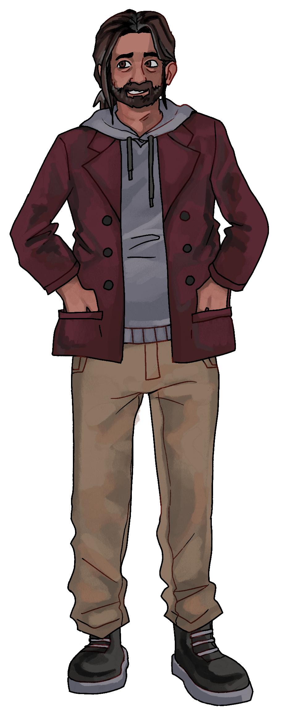 Salim Basilio's fullbody character art