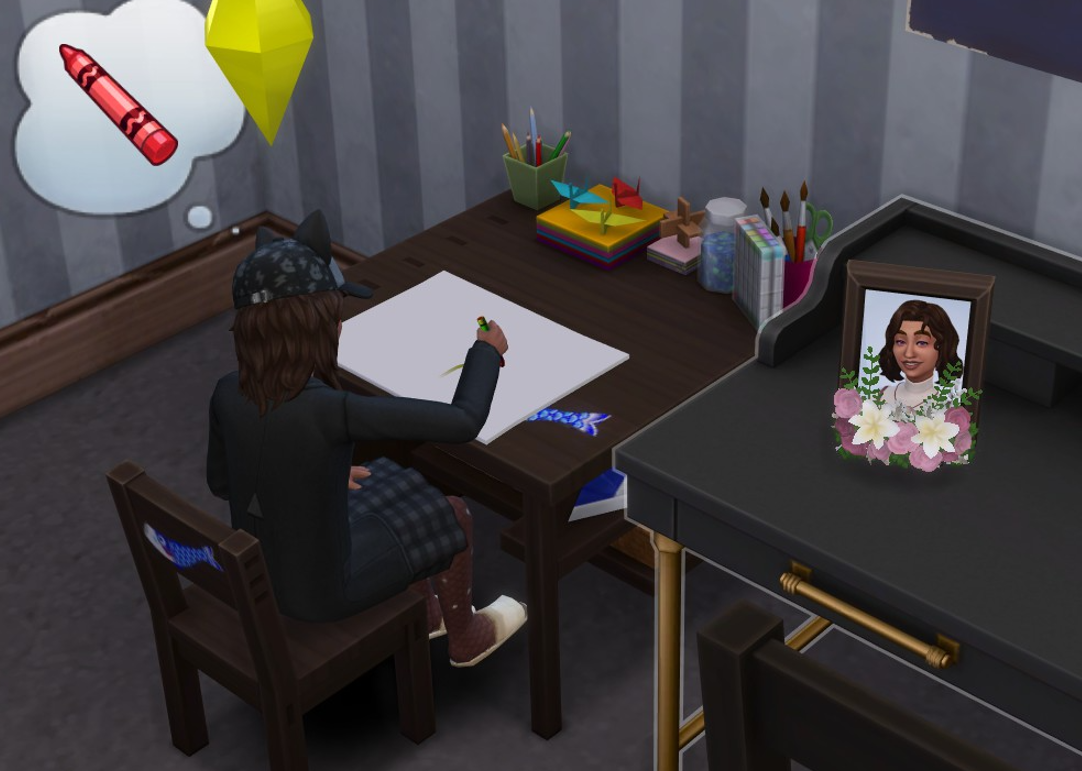 A Sims 4 screenshot, 